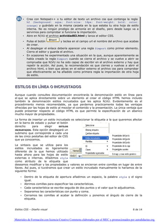 10. Edicion Html. Estilos Edicion Html. Aplicar Estilos   0001