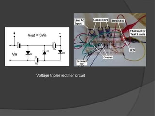 Voltage tripler rectifier circuit
 