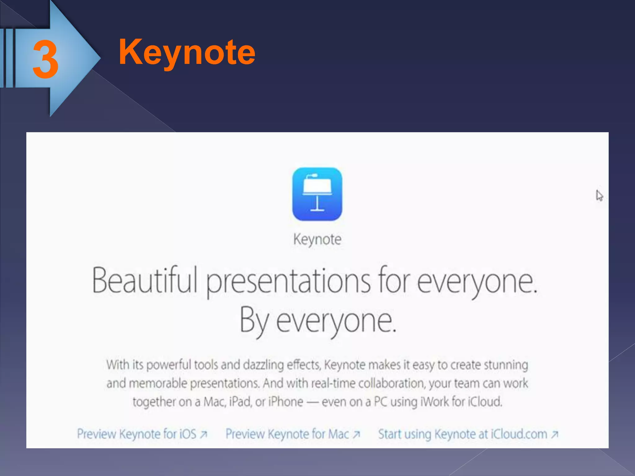3 Keynote
 
