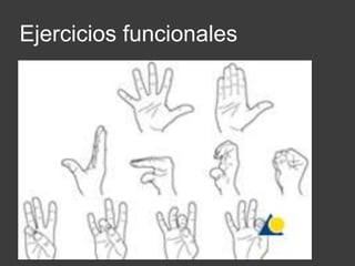 Ejercicios funcionales
 