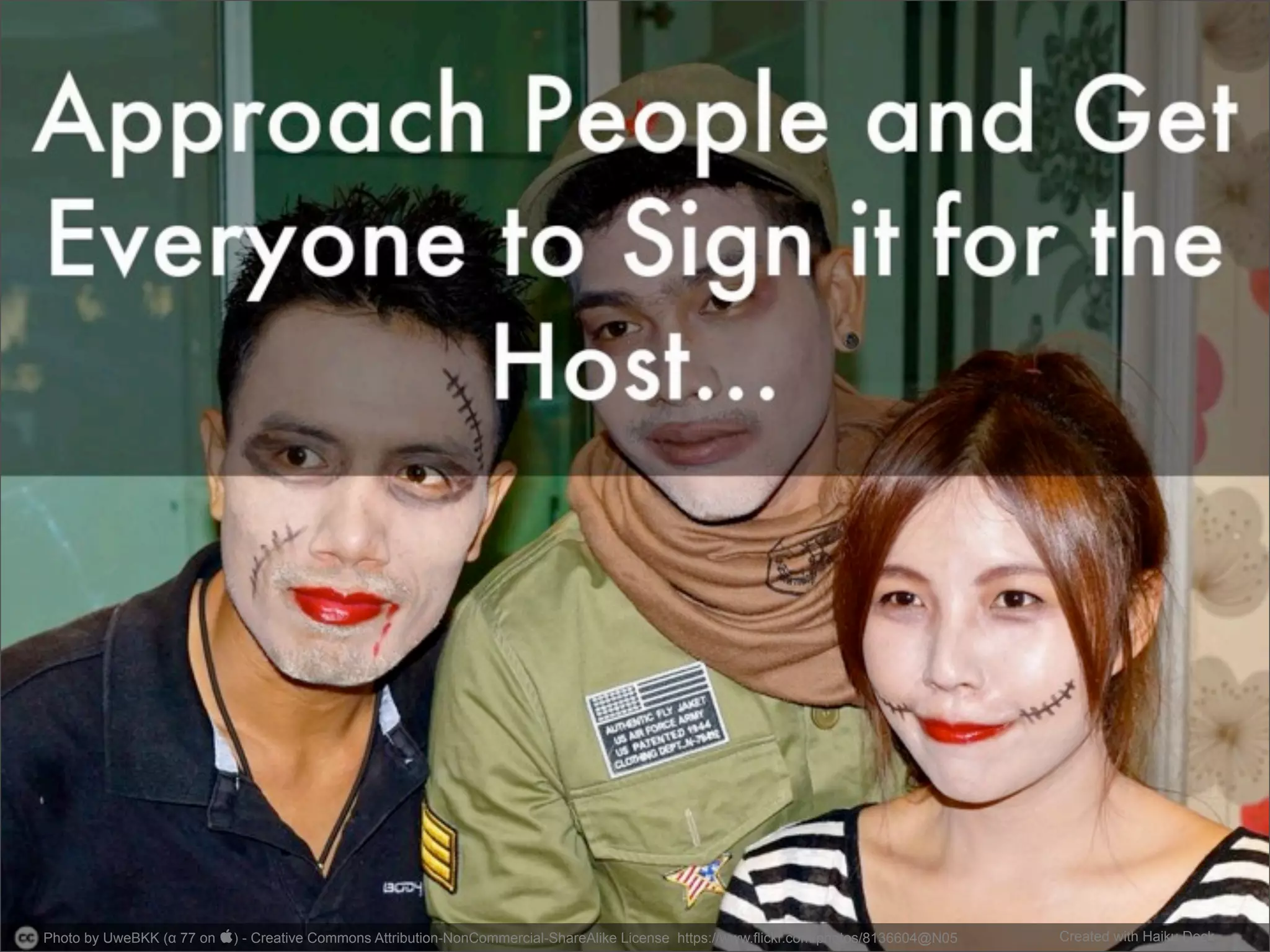 Photo by UweBKK (α 77 on ) - Creative Commons Attribution-NonCommercial-ShareAlike License https://www.flickr.com/photos/8136604@N05 Created with Haiku Deck 
 