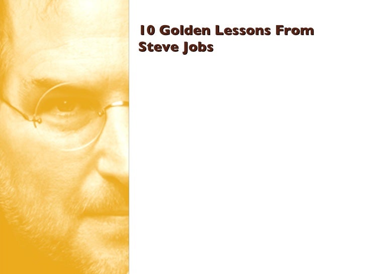 nine presentation lessons from steve jobs