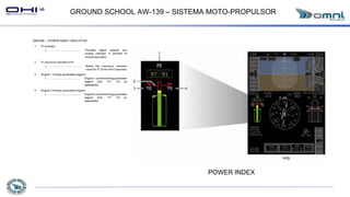 GROUND SCHOOL AW-139 – SISTEMA MOTO-PROPULSOR
POWER INDEX
 