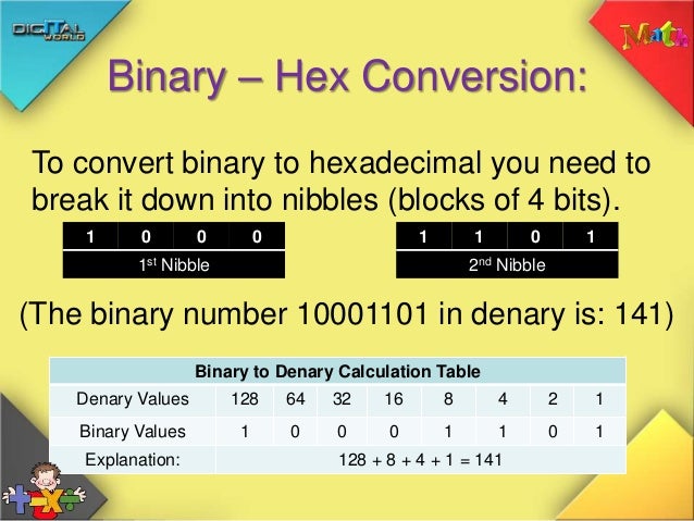 10 hexadecimal number system student
