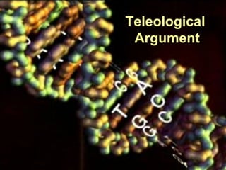 Teleological  Argument 