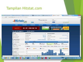 Tampilan Hitstat.com
 
