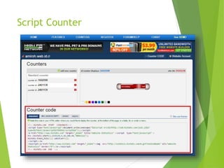Script Counter
 