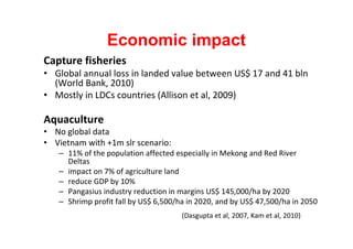 10. Impacts of climate change on aquaculture and fisheries in the ...