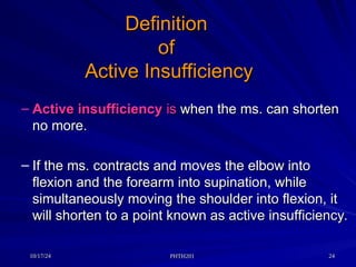 This presentaion provides introduction about therapeutic excersie | PPT
