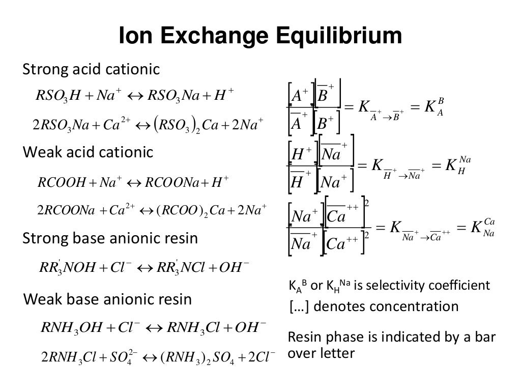 10 ion exchange process