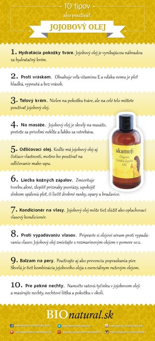 10 tipov ako používať jojobový olej
