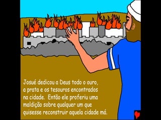 JOSUÉ ASSUME O COMANDO