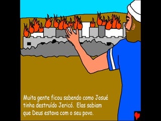 JOSUÉ ASSUME O COMANDO