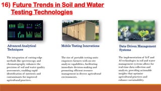 Establishment of Soil & Water Testing Laboratory | PPTX
