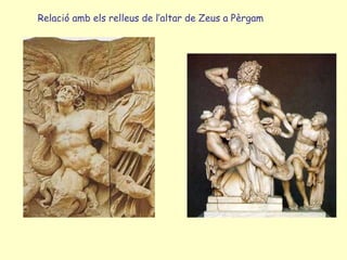 Relació amb els relleus de l’altar de Zeus a Pèrgam
 