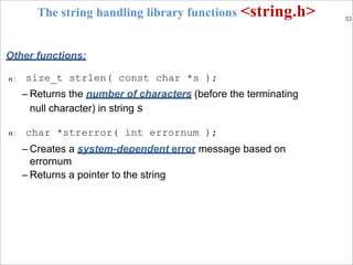 Terminating Character Strings characters_strings.pdf