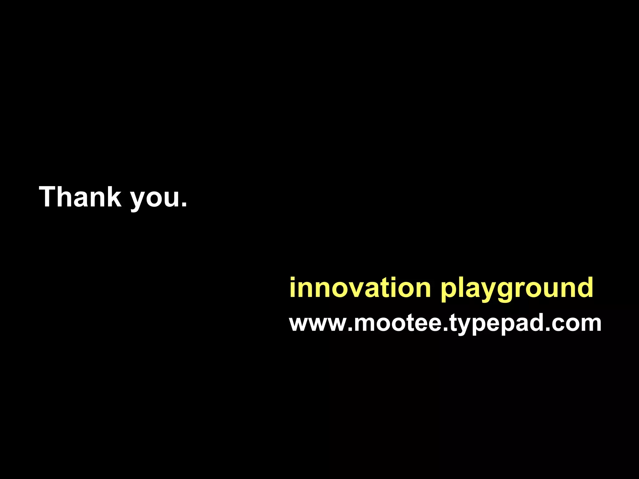 10 Lessons of Innovation - Idris Mootee Keynote