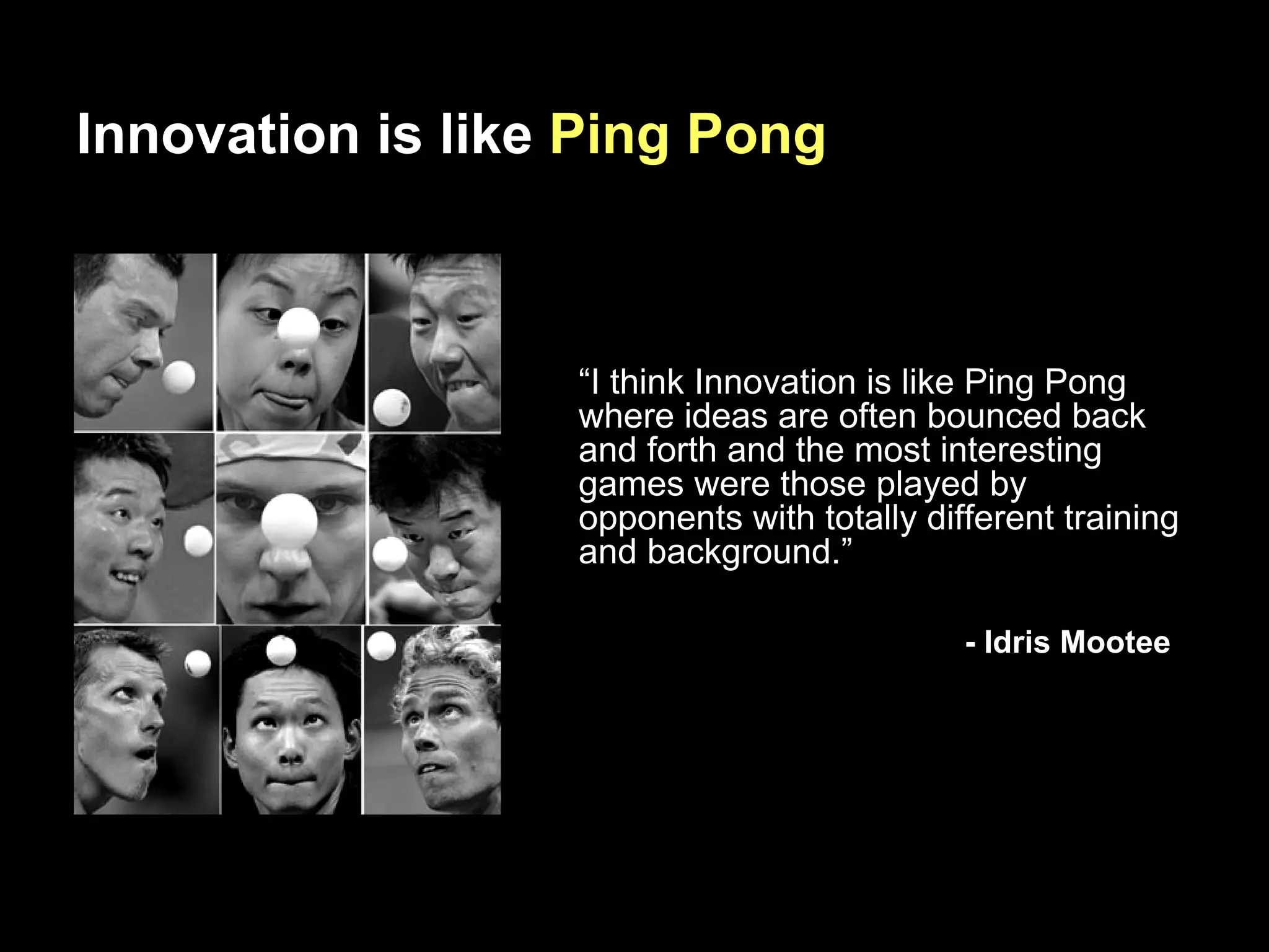 10 Lessons of Innovation - Idris Mootee Keynote