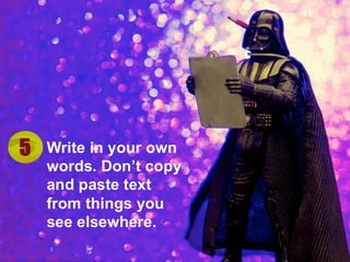 How to Write Like an Action Hero!