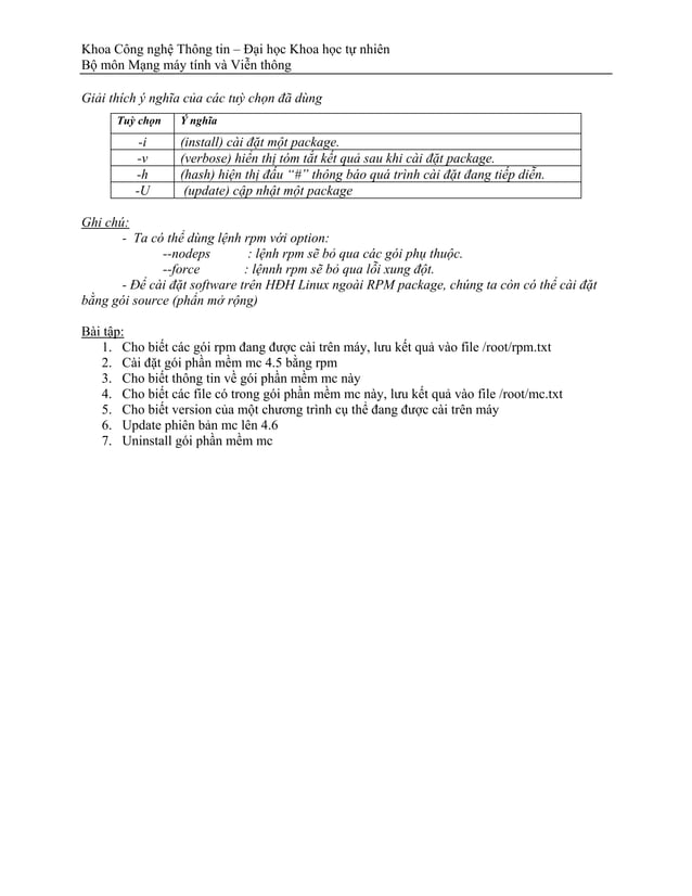10 Linux Quan Ly Phan Mem PDF 10 linux quan ly phan mem pdf