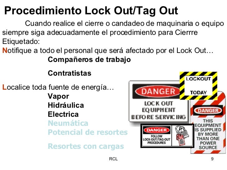 10 Lock Out Tag Out