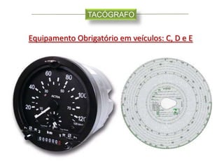 TACÓGRAFO


Equipamento Obrigatório em veículos: C, D e E
 