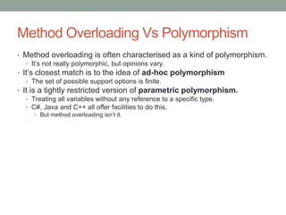 2CPP11 - Method Overloading | PPT