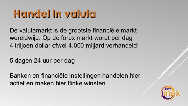 Forex 1 handel per dag