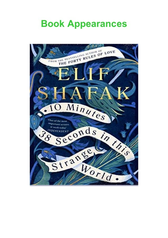 10 Minutes 38 Seconds in this Strange World Free Read