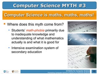 10 Myths for Computer Science