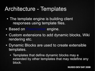 Nuxeo WebEngine: a practical introduction