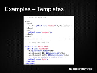 Nuxeo WebEngine: a practical introduction