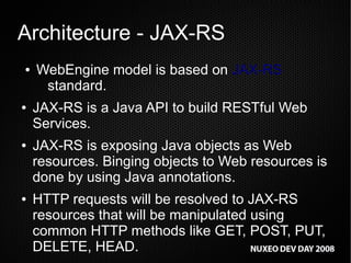 Nuxeo WebEngine: a practical introduction
