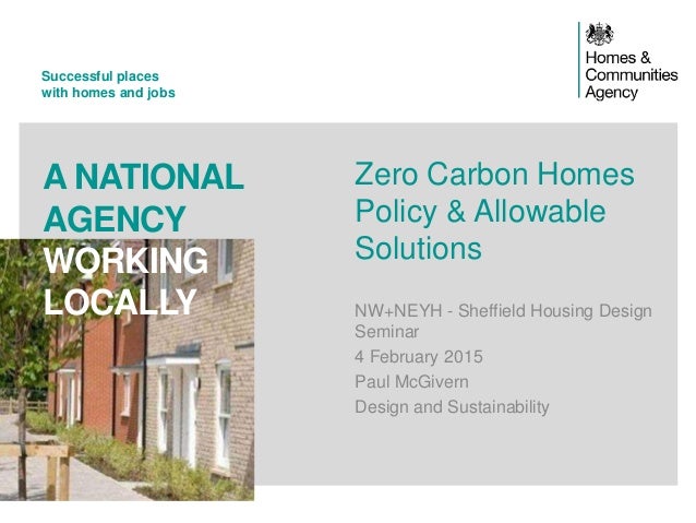 Zero Carbon Homes Policy Allowable Solutions