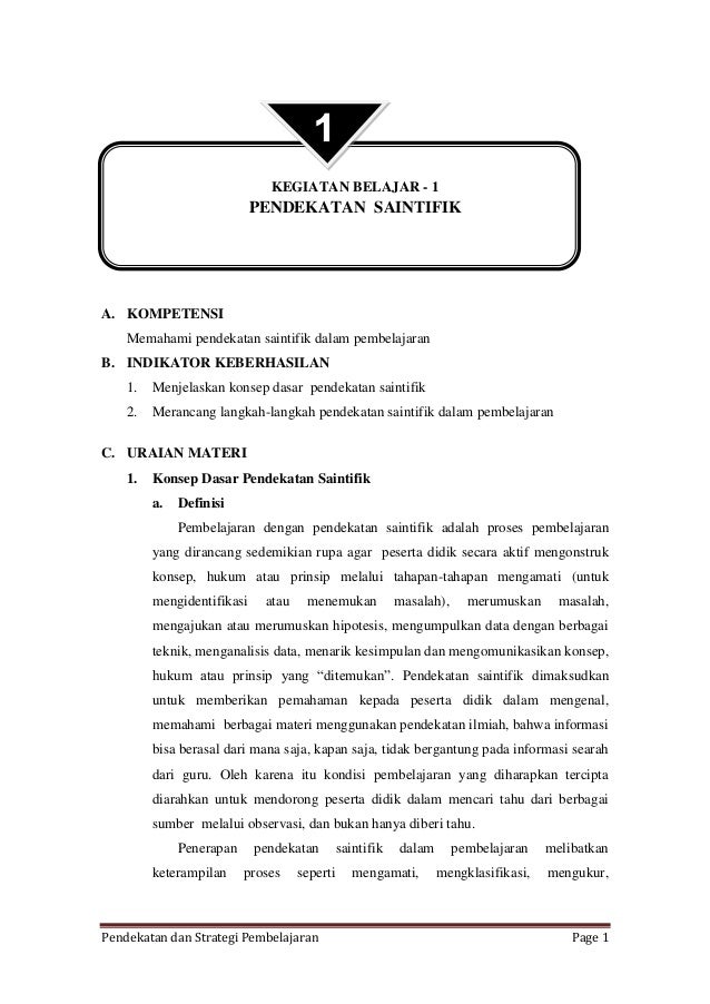 10 Pendekatan Saintifik