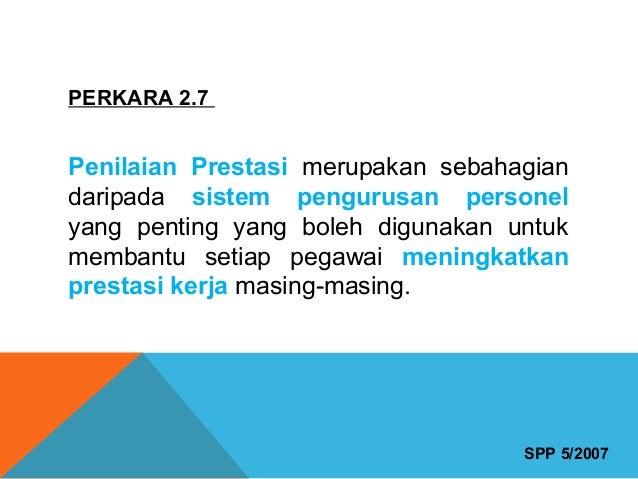 Panduan Penilaian Prestasi Tahun 2015