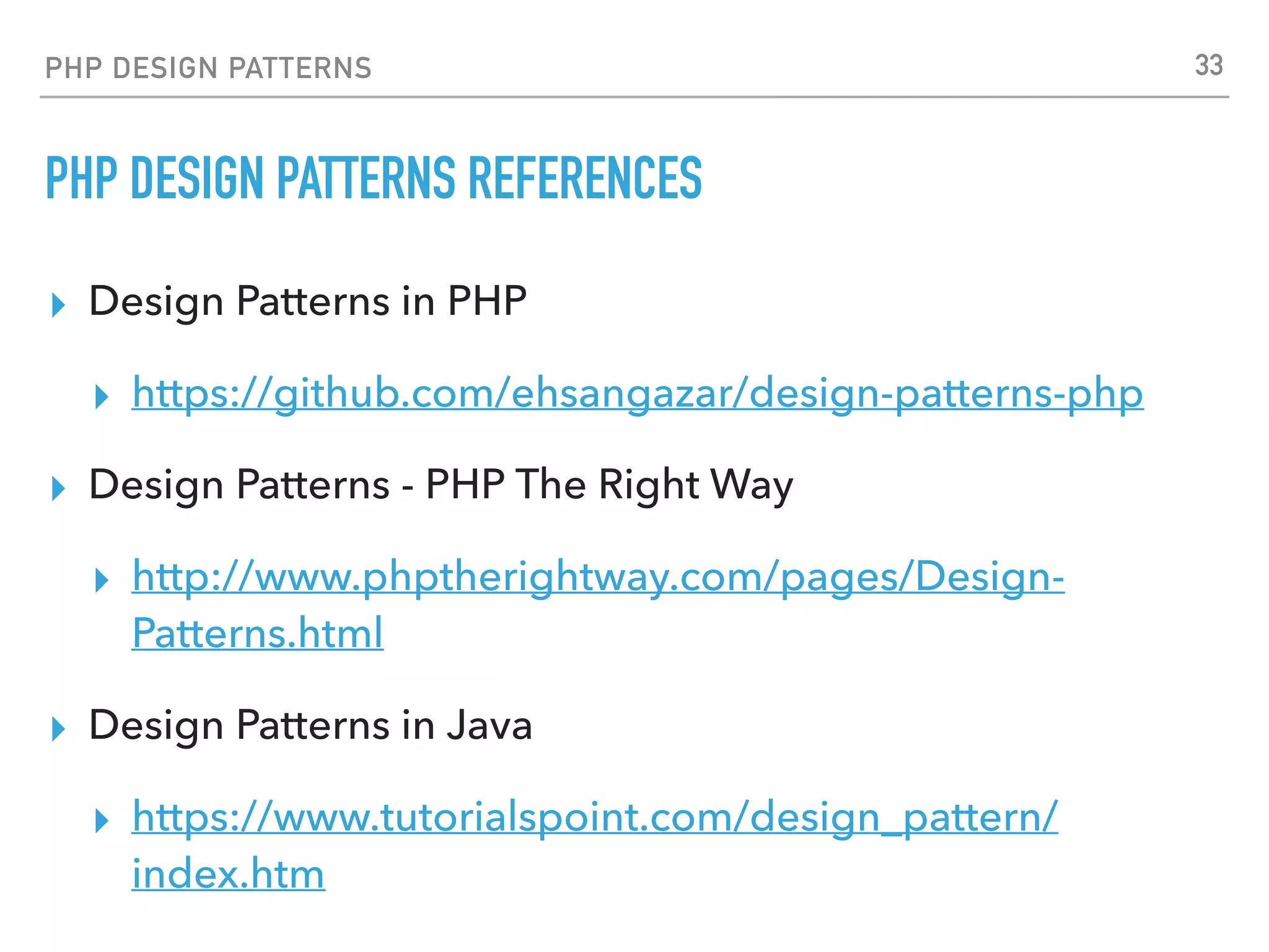 10 PHP Design Patterns #burningkeyboards | PPT