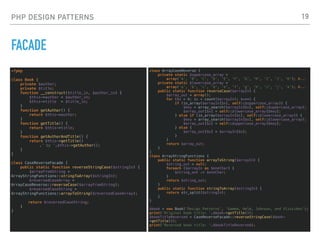10 PHP Design Patterns #burningkeyboards | PPT