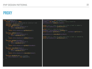 10 PHP Design Patterns #burningkeyboards | PPT