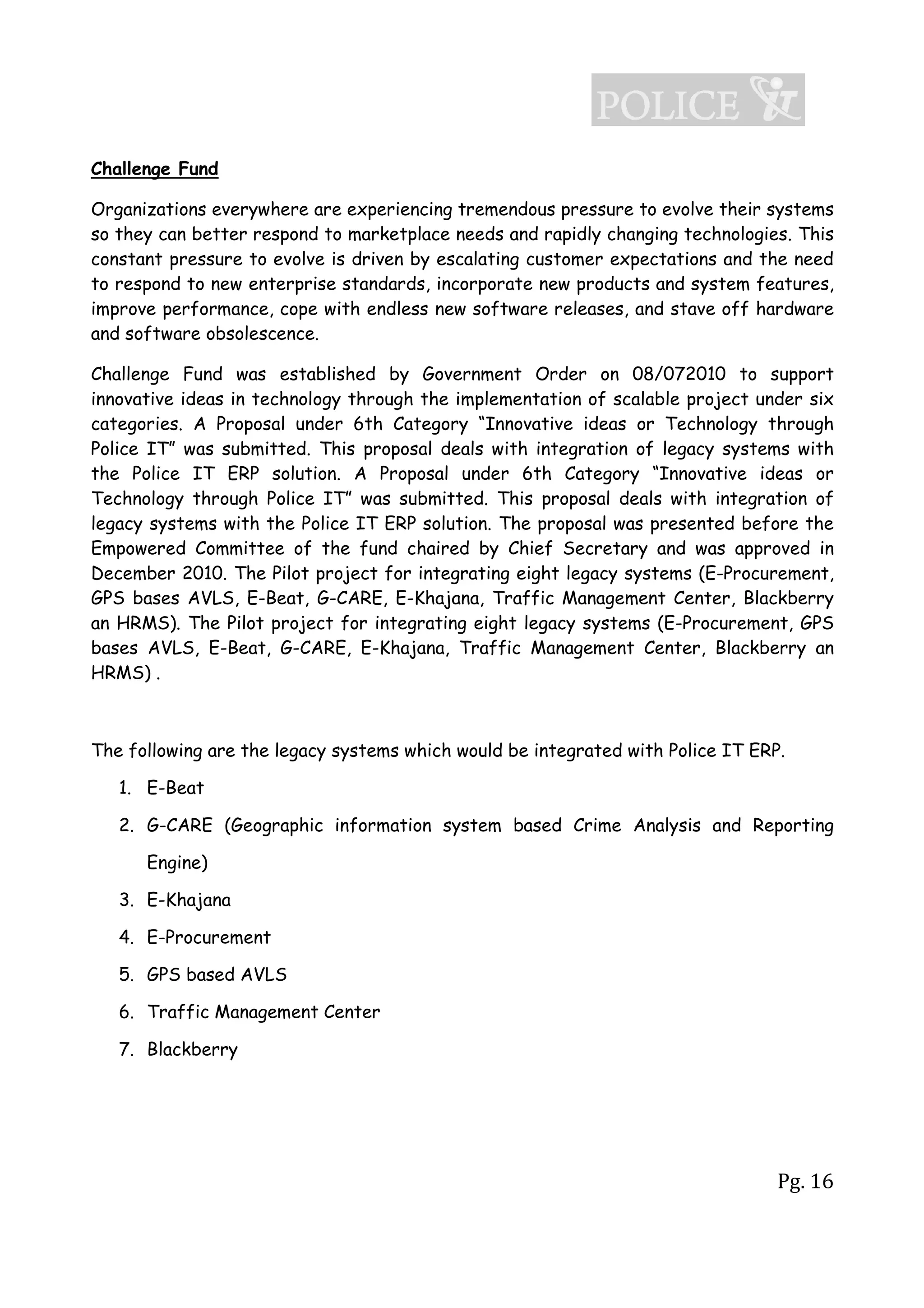 Police It Application Pdf