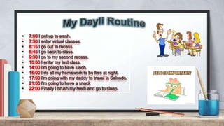 My Daily Routine | PPTX