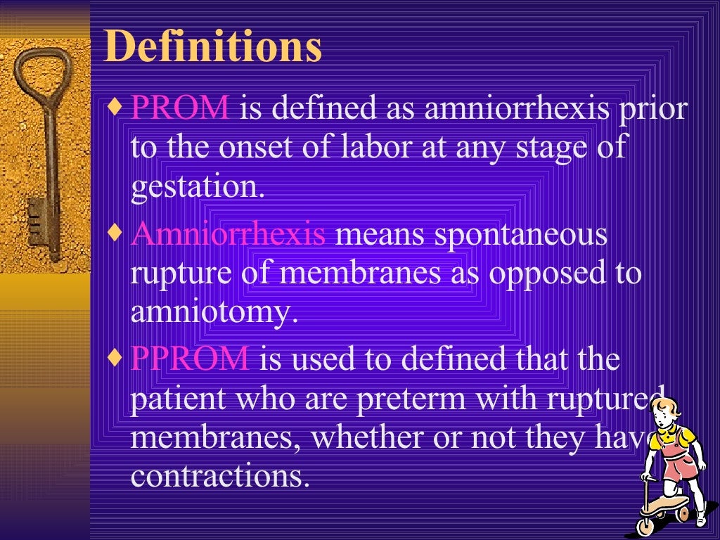 10.Preterm Rupture Of The Membranes