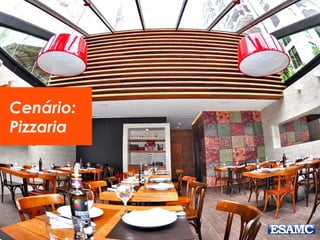 Cenário:
Pizzaria
 