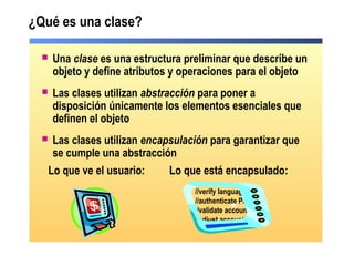 programacion orientada a objetos en visual basic net | PPT