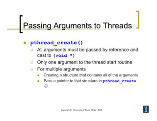 Comprehensive Guide to Thread Creation and Argument Passing in Pthreads ...