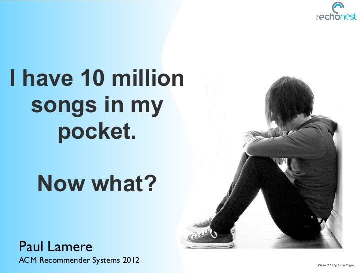 I Ve Got 10 Million Songs In My Pocket Now What