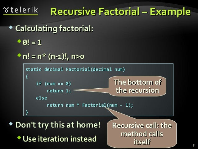 10 Recursion