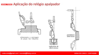 Aplicação do relógio apalpador
 