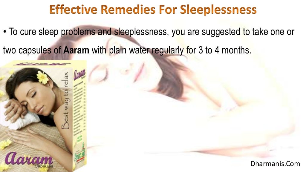 Safe And Effective Remedies For Sleeplessness