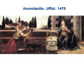 Anunciación. Uffizi. 1475Anunciación. Uffizi. 1475
 
